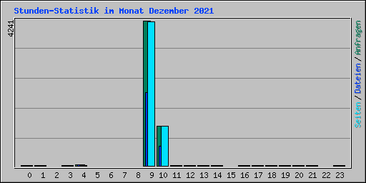 Stunden-Statistik im Monat Dezember 2021
